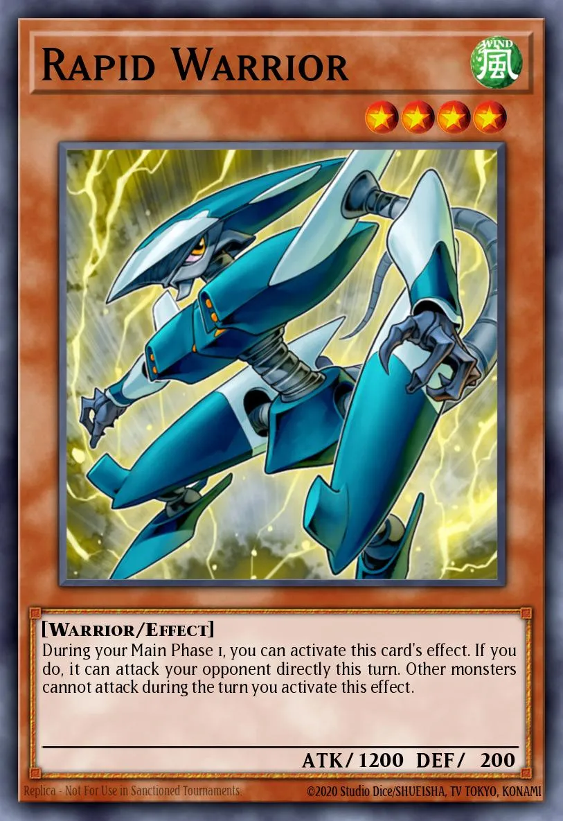 Rapid Warrior · Starter Deck: Duelist Toolbox 255998/42
