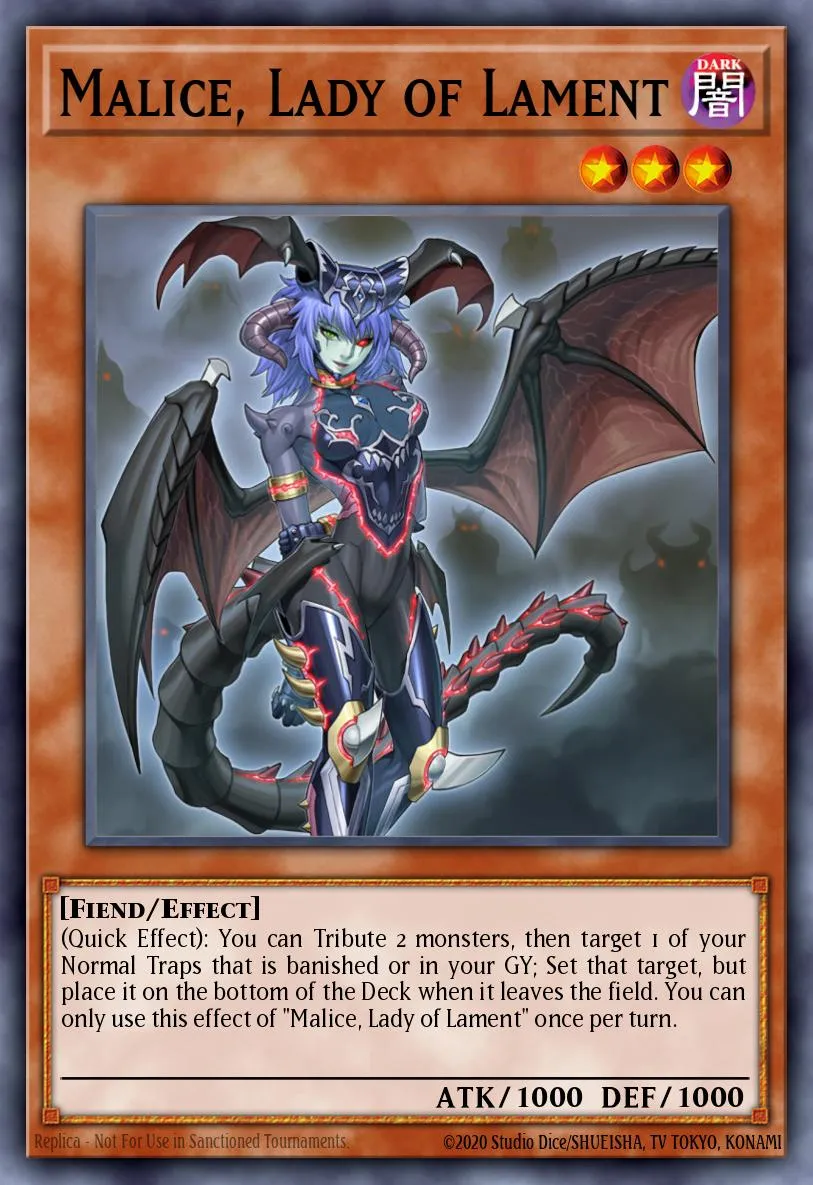 Malice, Lady of Lament · Eternity Code Premiere! promotional card 25643346/1