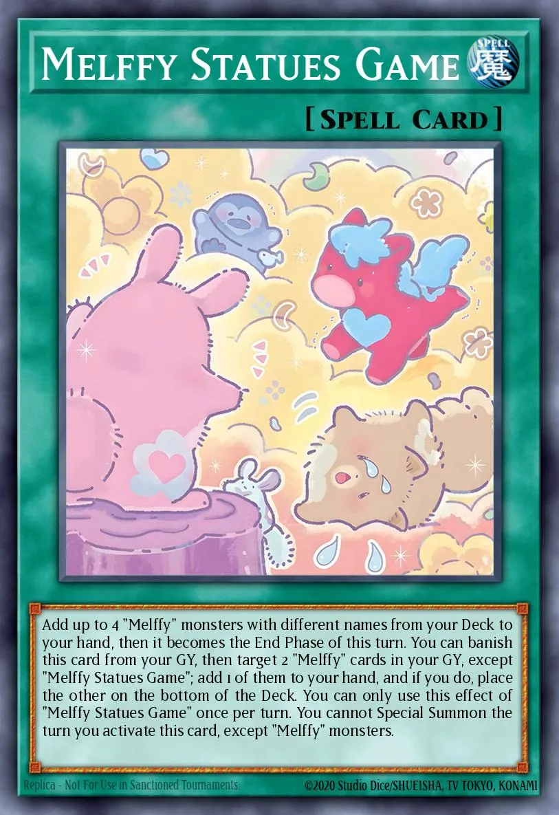 Melffy Statues Game · Yu-Gi-Oh (No Set) 25687946