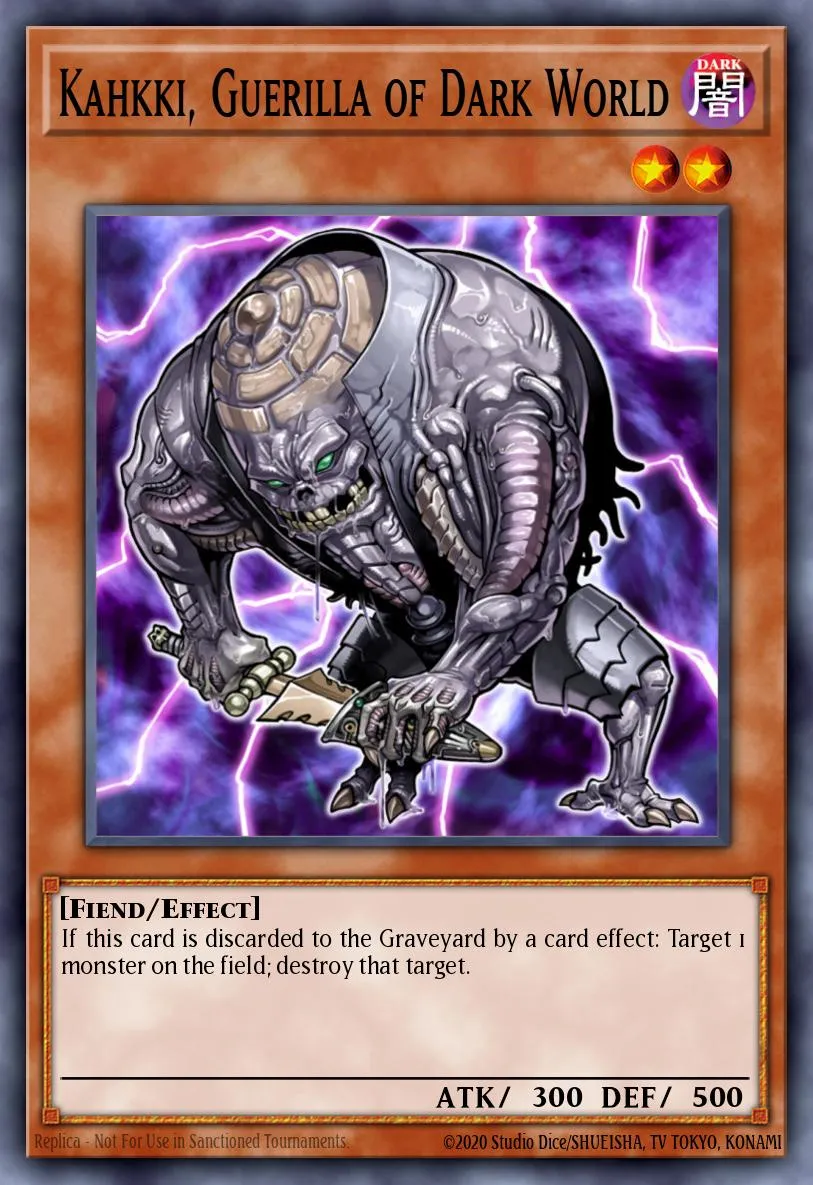 Kahkki, Guerilla of Dark World · Strike of Neos: Special Edition 25847467/2