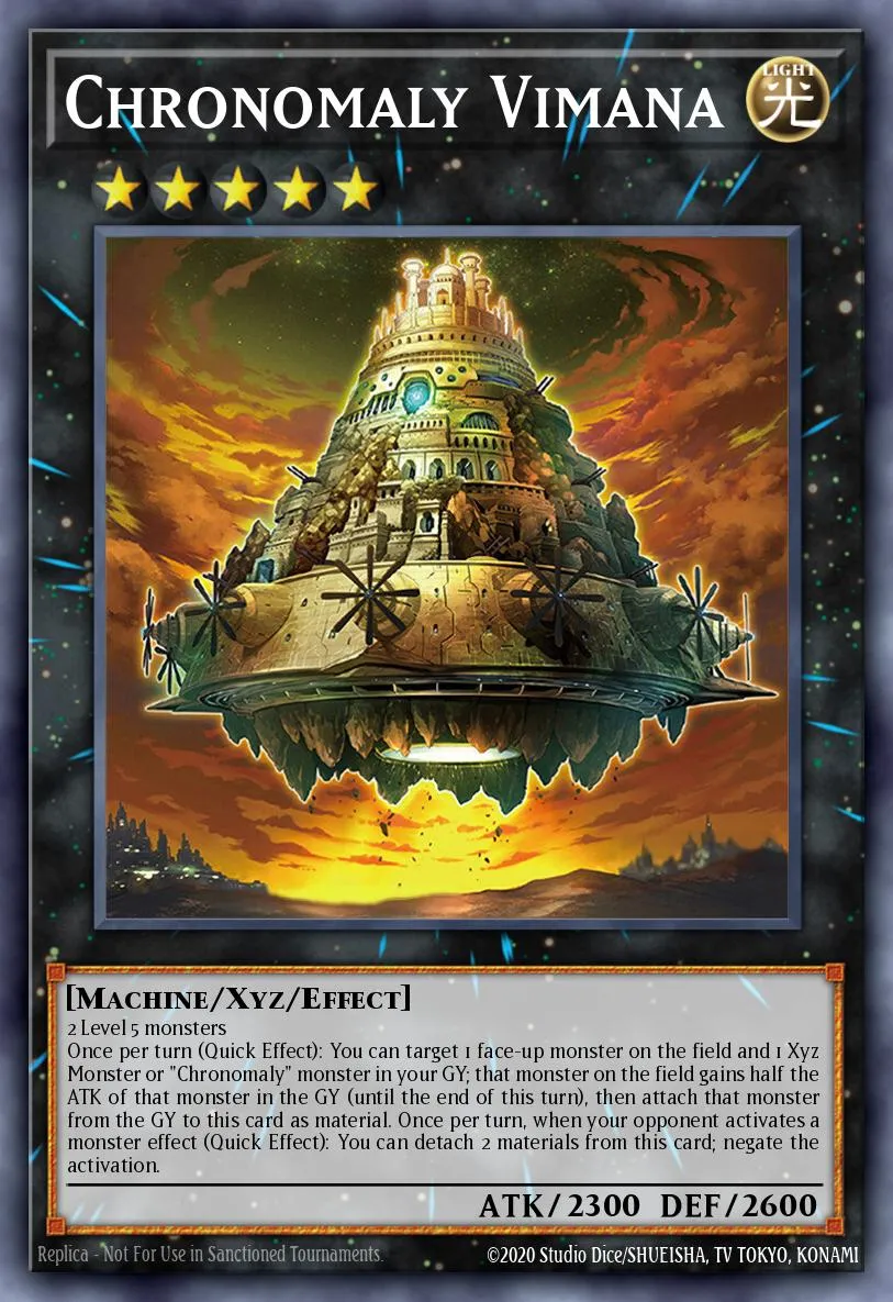 Chronomaly Vimana · Dawn of Majesty Premiere! promotional card 2609443/1