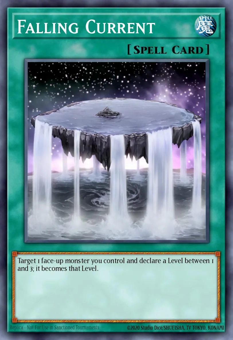 Falling Current · Galactic Overlord Sneak Peek Participation Card 26099457/1