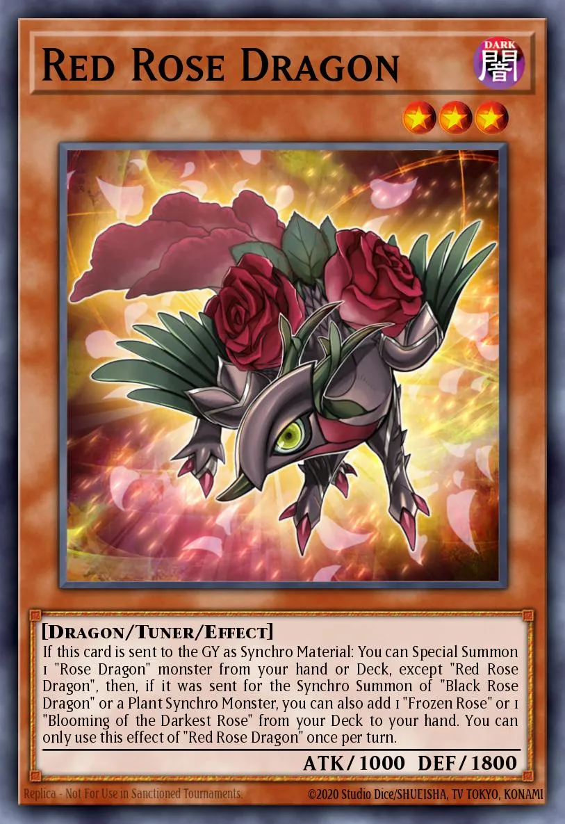 Red Rose Dragon · Legendary Duelists: Sisters of the Rose 26118970/56