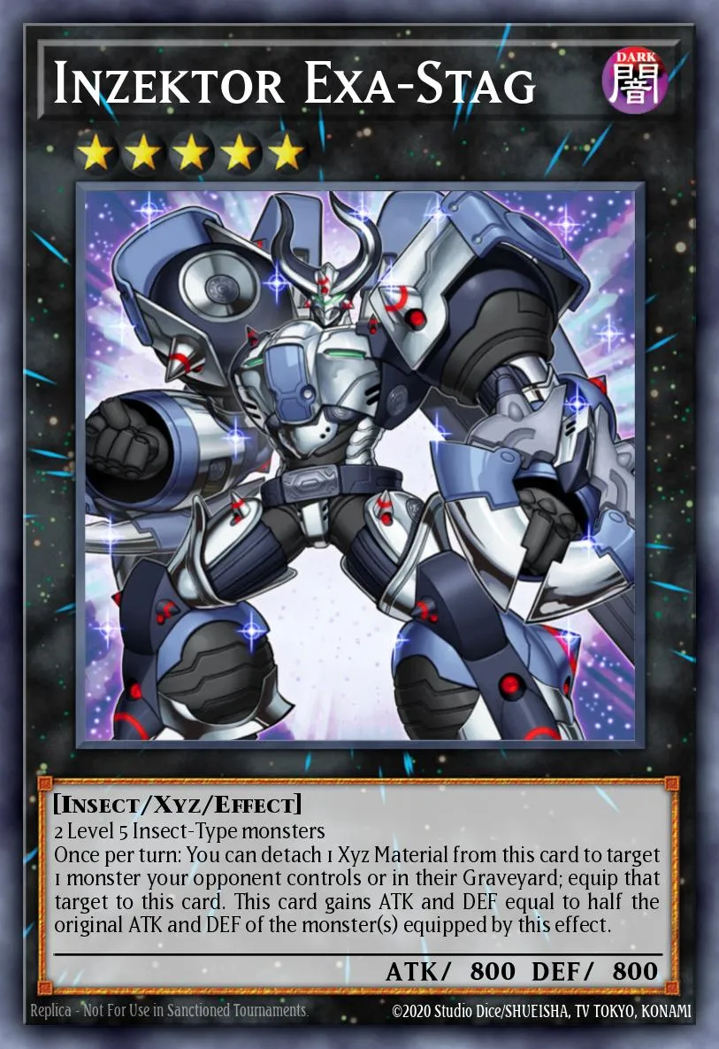 Inzektor Exa-Stag · Galactic Overlord Sneak Peek Participation Card 26211048/1