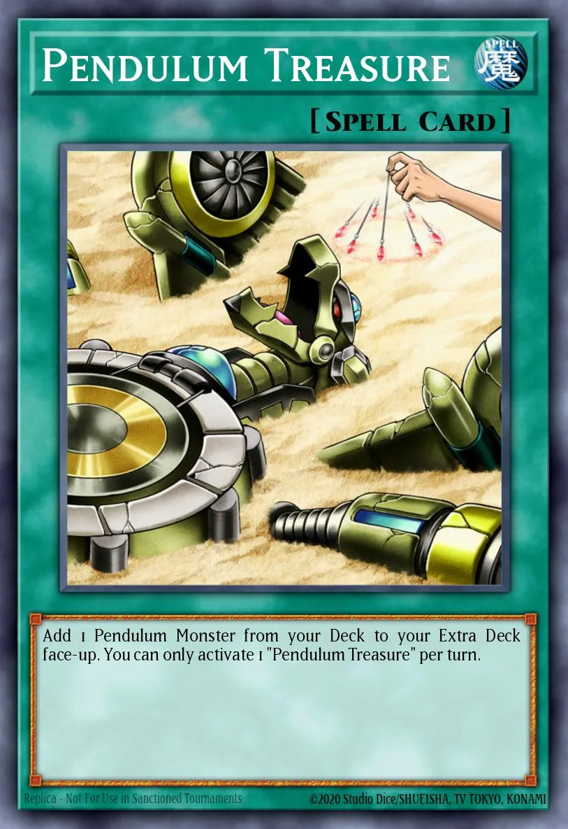 Pendulum Treasure · Dawn of Majesty Premiere! promotional card 26237713/1