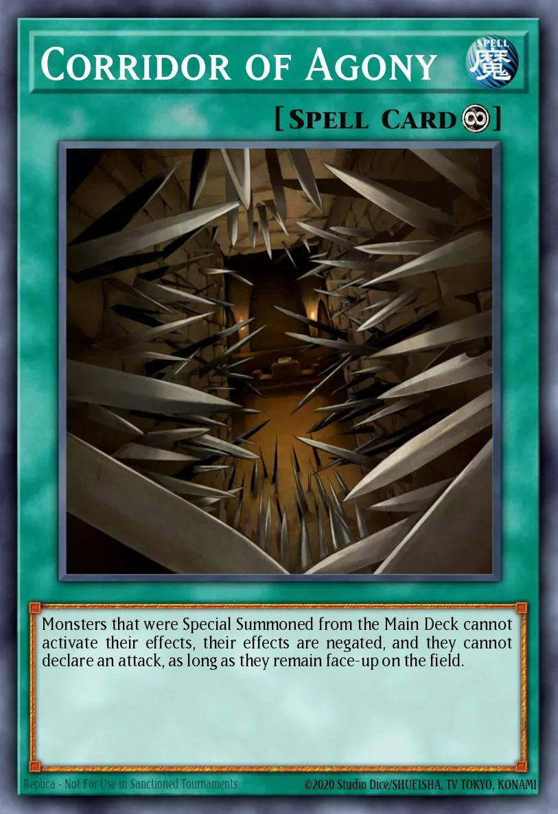 Corridor of Agony · The Shining Darkness Sneak Peek Participation Card 26257572/1