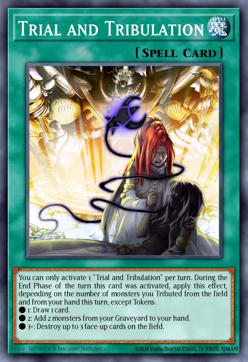 Trial and Tribulation · Galactic Overlord Sneak Peek Participation Card 26285788/1