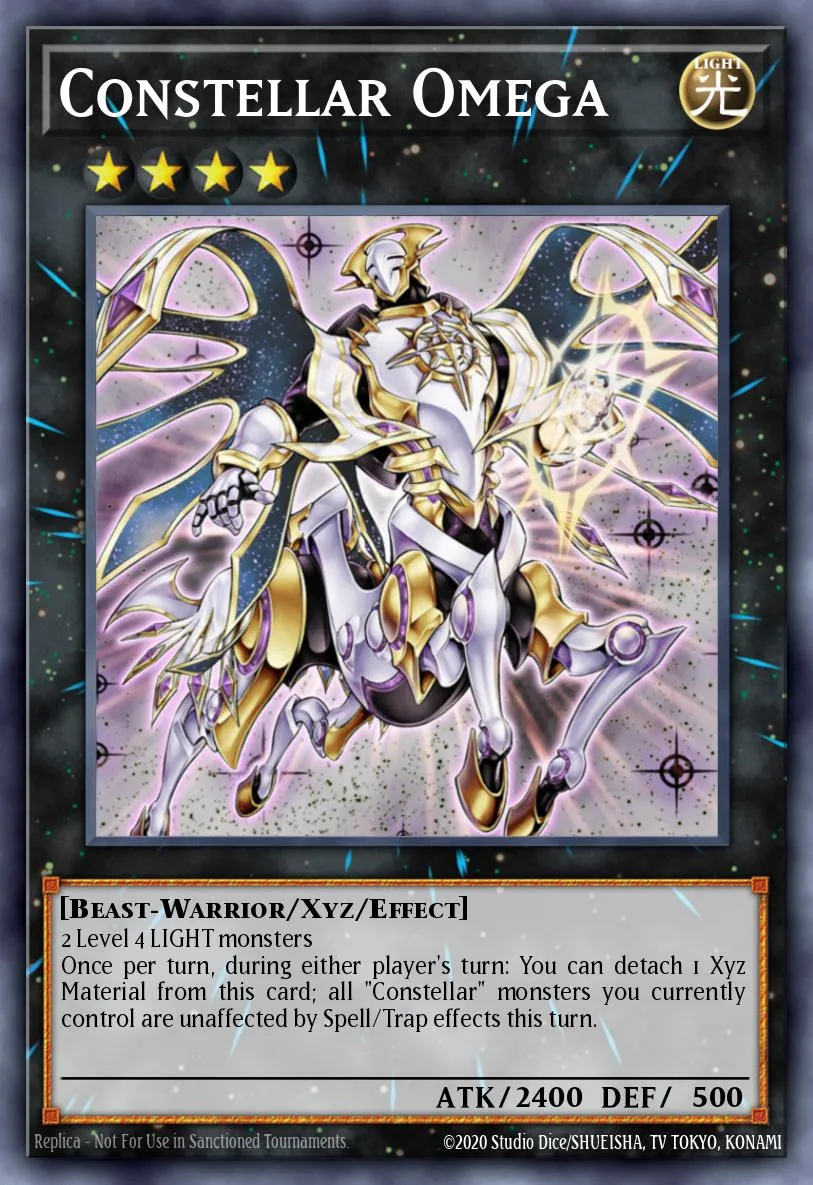 Constellar Omega · Lord of the Tachyon Galaxy Sneak Peek Participation Card 26329679/1