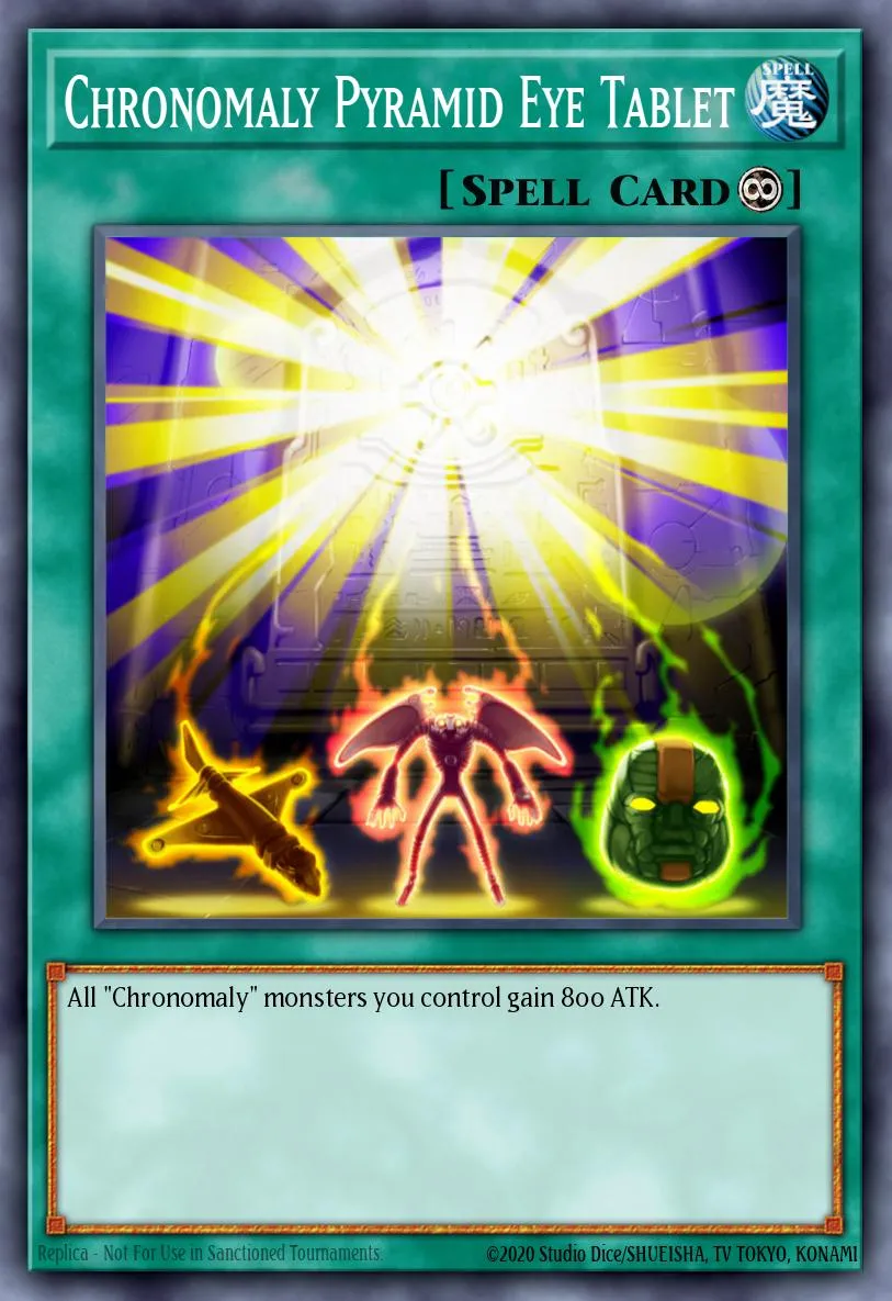 Chronomaly Pyramid Eye Tablet · Return of the Duelist: Special Edition 26345570/2
