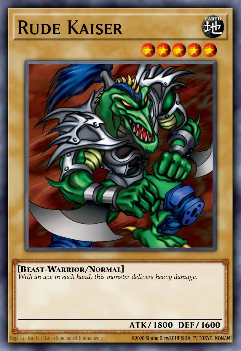 Rude Kaiser · Starter Deck: Kaiba 26378150/96