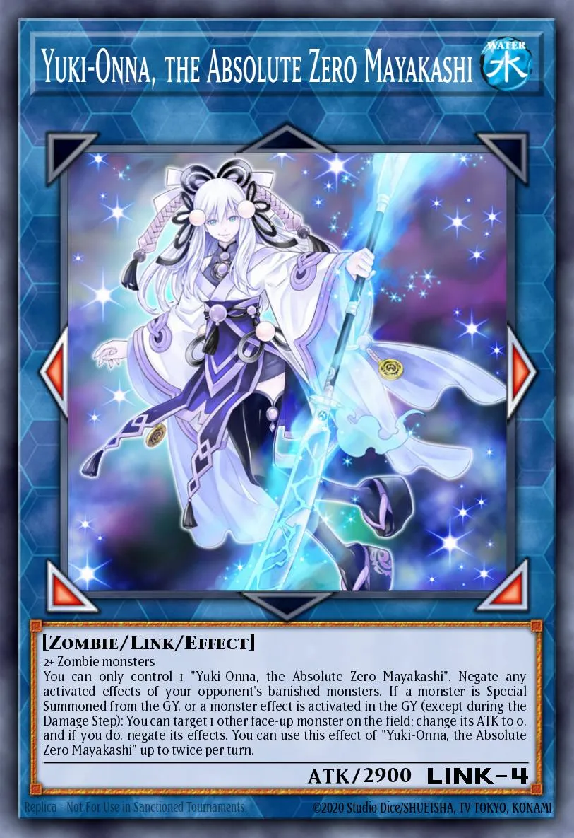 Yuki-Onna, the Absolute Zero Mayakashi · Duel Overload 2645637/100