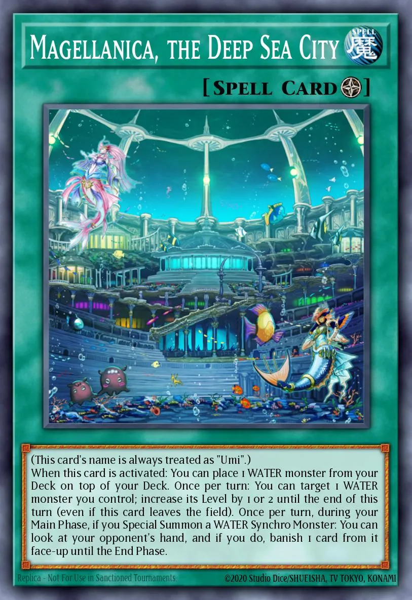 Magellanica, the Deep Sea City · Rise of the Duelist Premiere! promotional card 26534688/1
