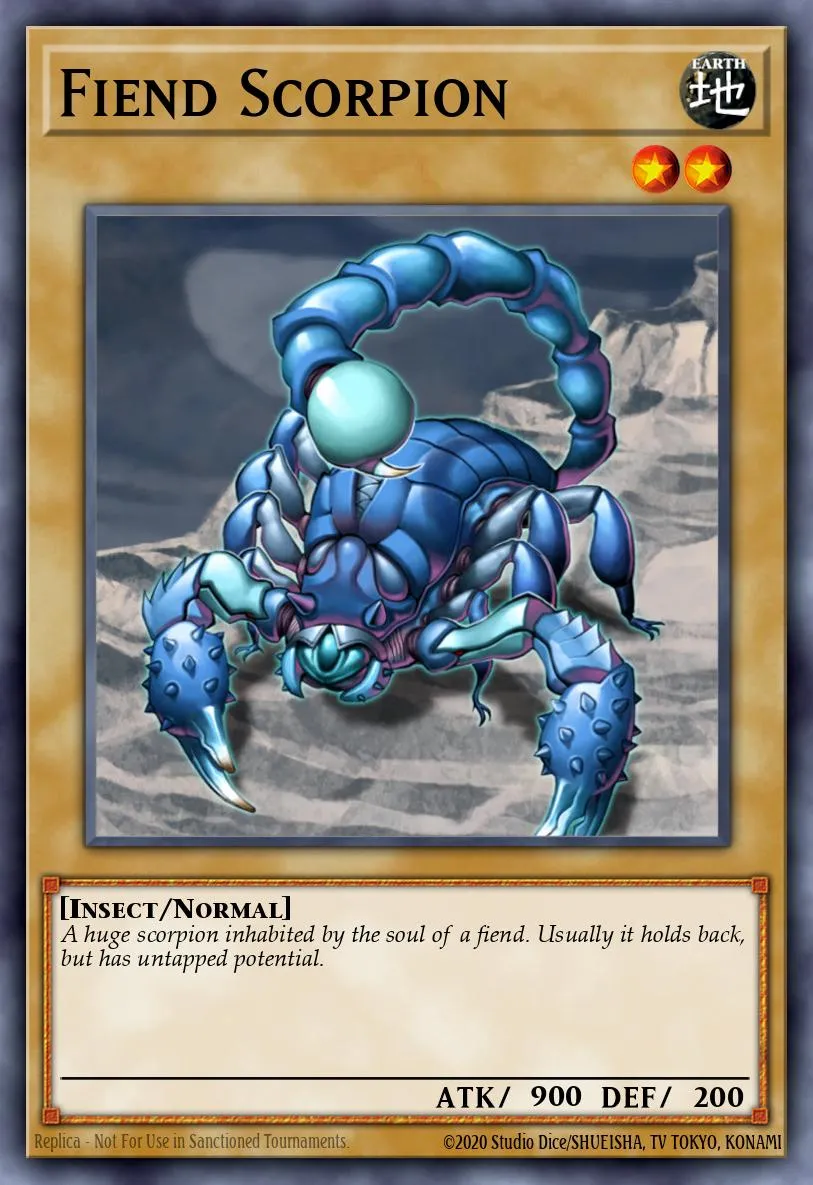 Fiend Scorpion · Ancient Sanctuary 26566878/112