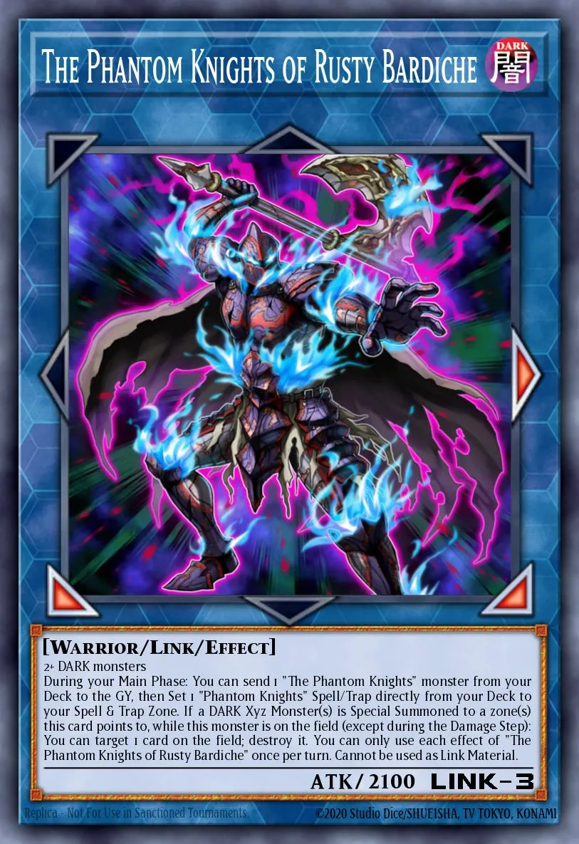 The Phantom Knights of Rusty Bardiche · Legendary Hero Decks 26692769/117