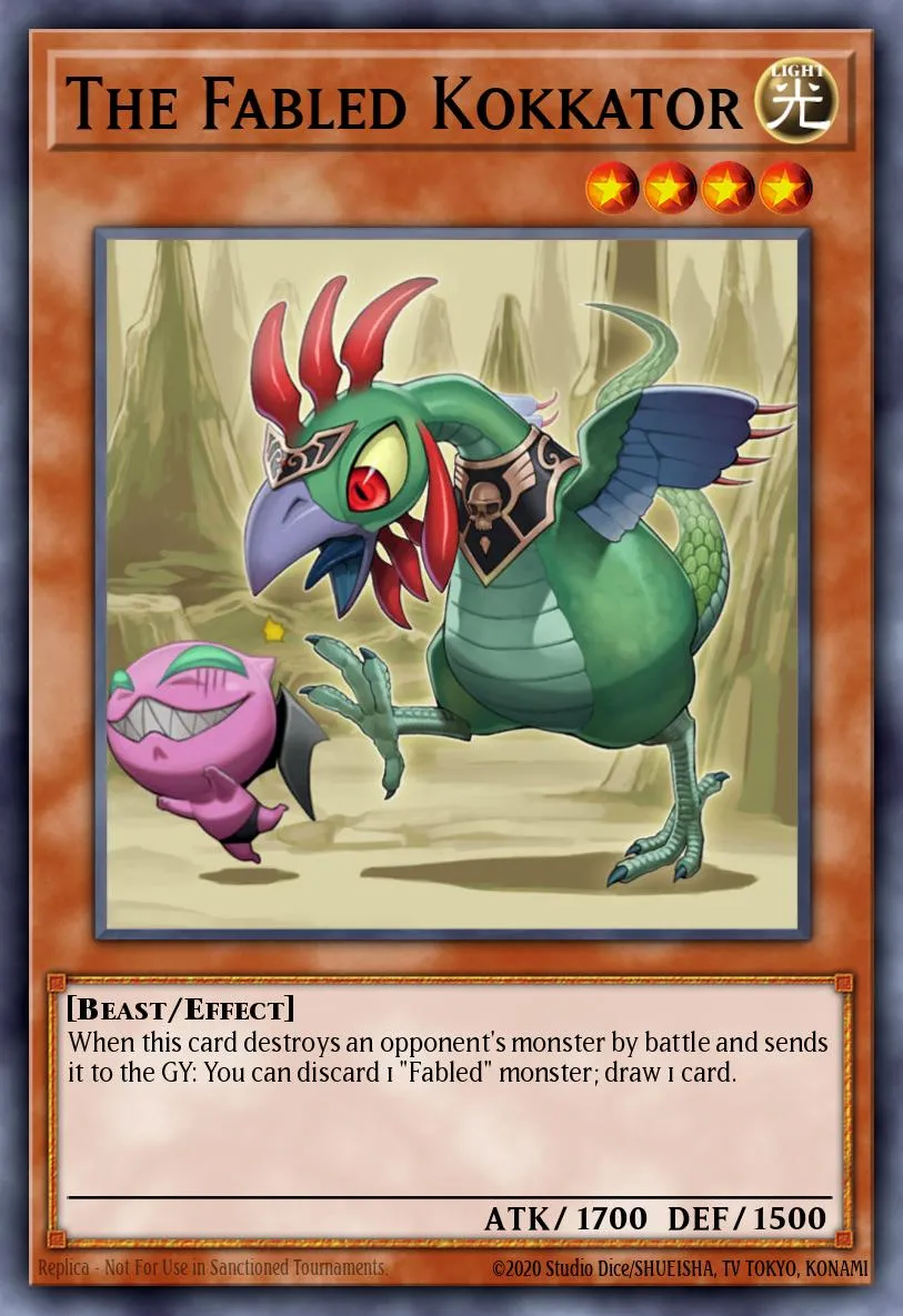 The Fabled Kokkator · Duel Terminal 4 26704411/100