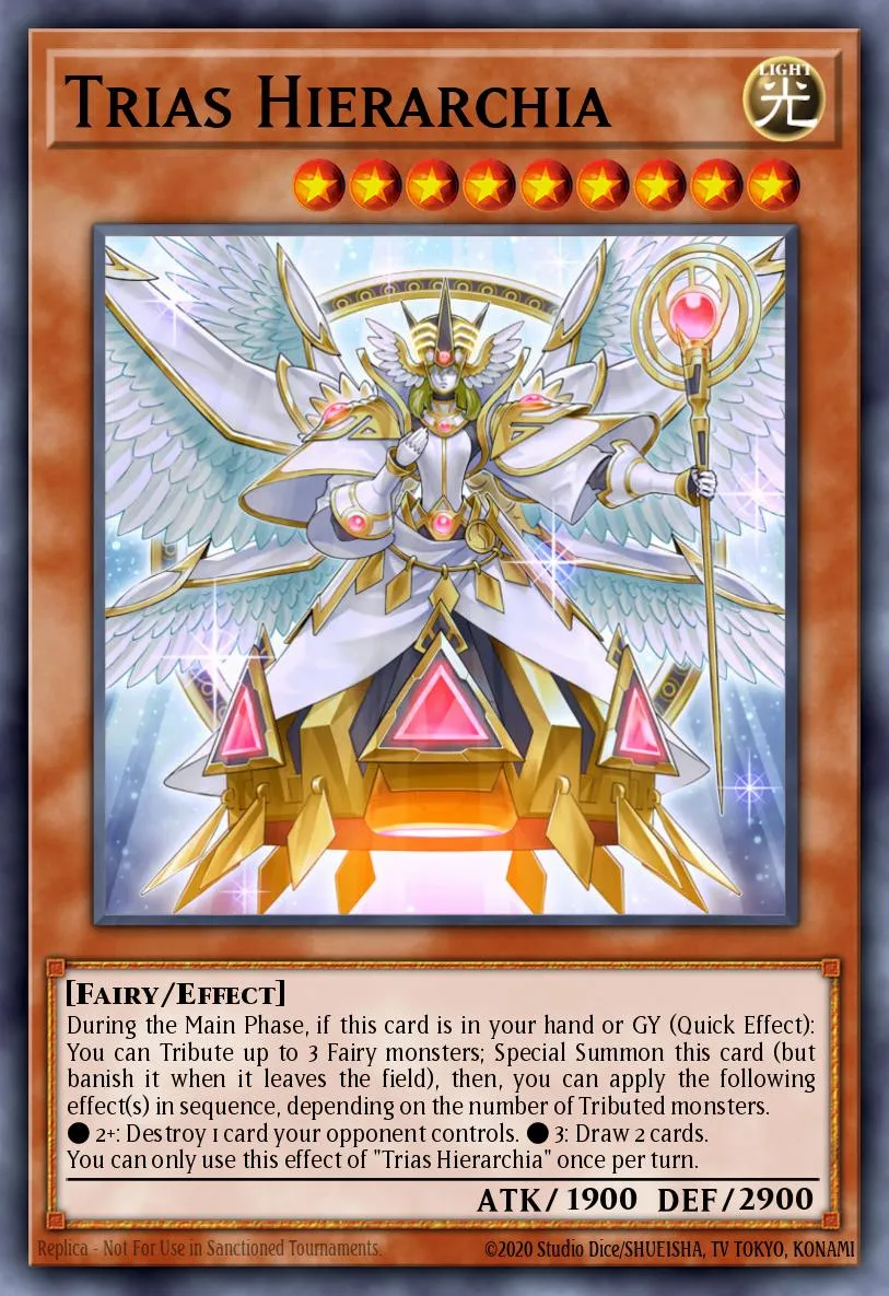 Trias Hierarchia · Eternity Code Premiere! promotional card 26866984/1