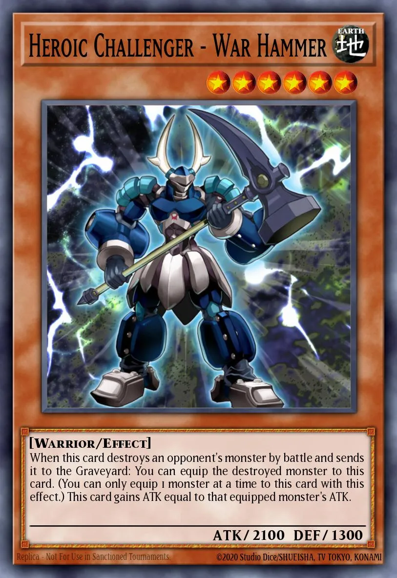 Heroic Challenger - War Hammer · Return of the Duelist: Special Edition 26885836/2