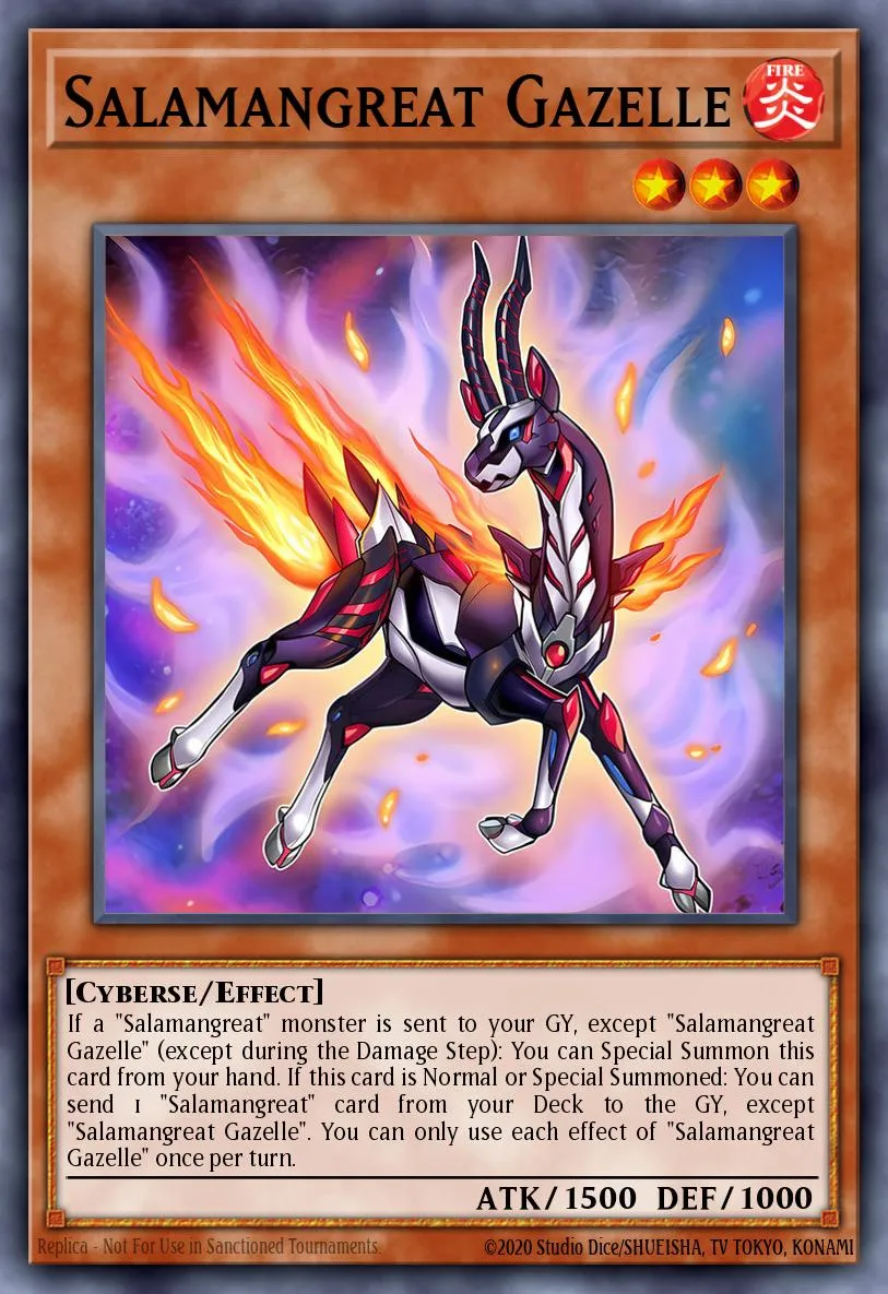 Salamangreat Gazelle · Structure Deck: Soulburner 26889158/45