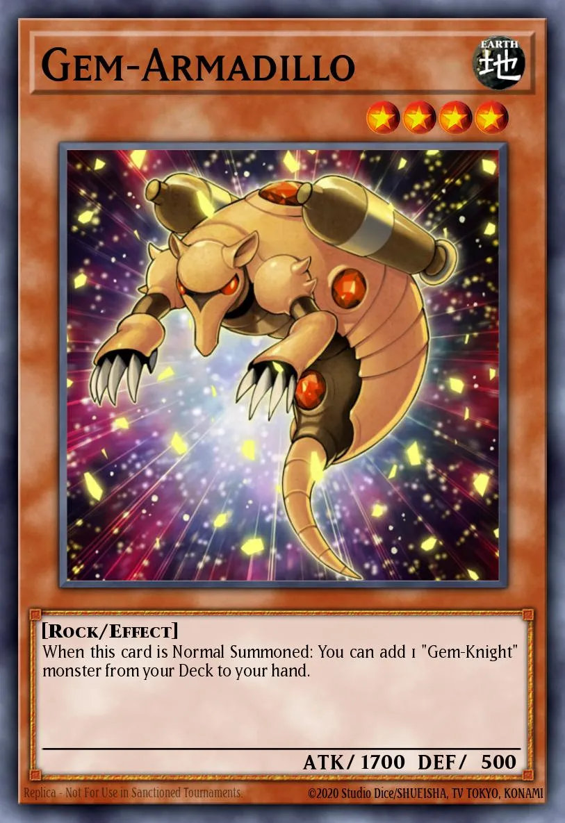 Gem-Armadillo · Duel Terminal 5b 27004302/50