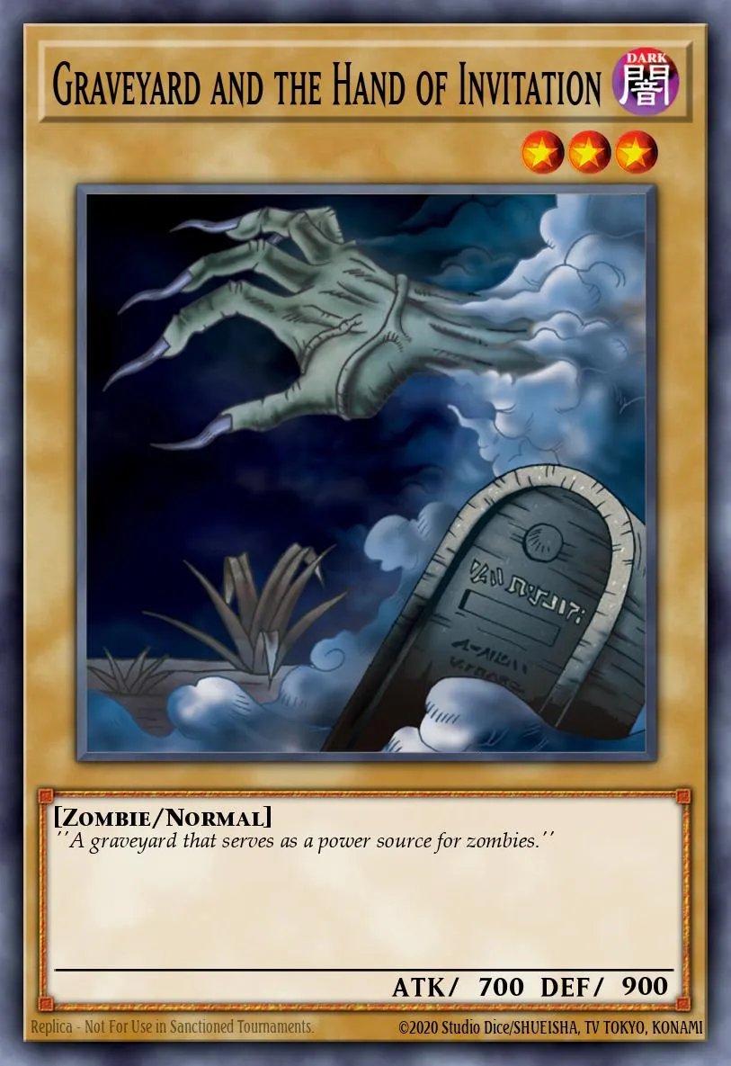 Graveyard and the Hand of Invitation · Yu-Gi-Oh (No Set) 27094595