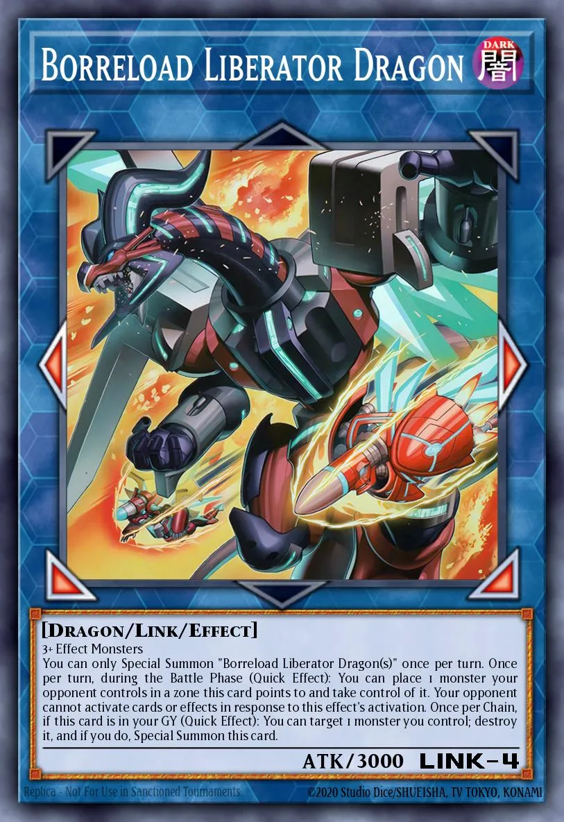 Borreload Liberator Dragon · Yu-Gi-Oh (No Set) 27096833