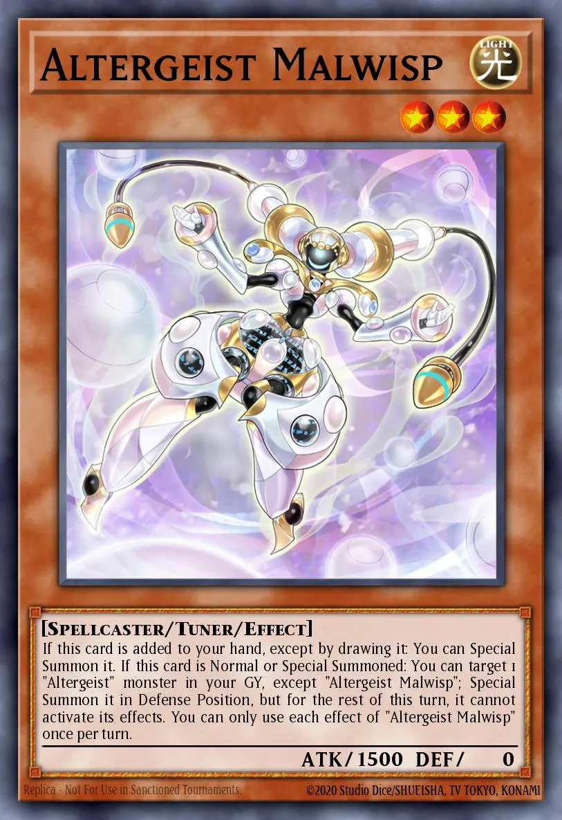 Altergeist Malwisp · Duelist Nexus 27132400/99