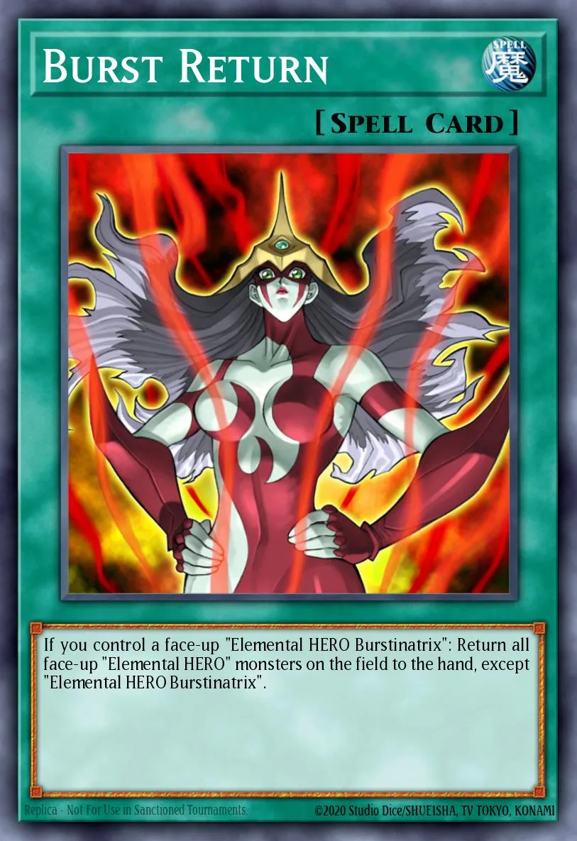 Burst Return · Duelist Pack: Jaden Yuki 27191436/30