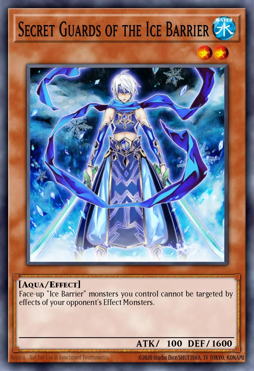 Secret Guards of the Ice Barrier · Duel Terminal 4 27527047/100