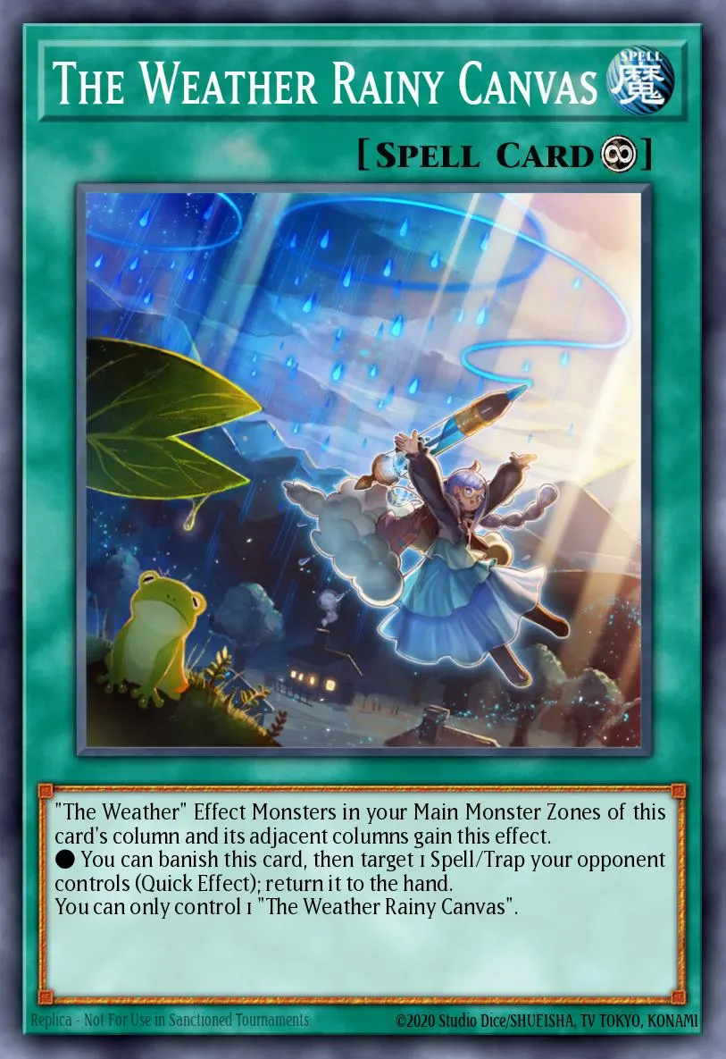 The Weather Rainy Canvas · Spirit Warriors 27561302/60