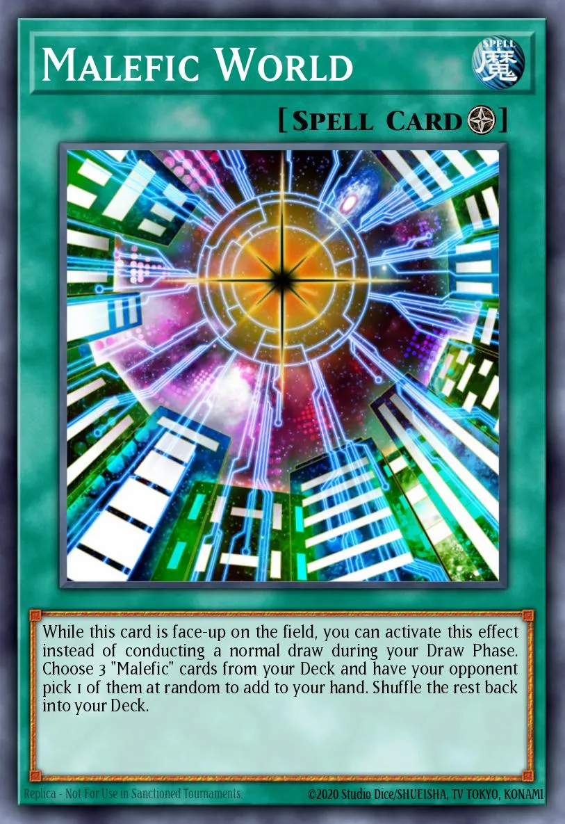Malefic World · Yu-Gi-Oh! 3D Bonds Beyond Time Movie Pack 27564031/9