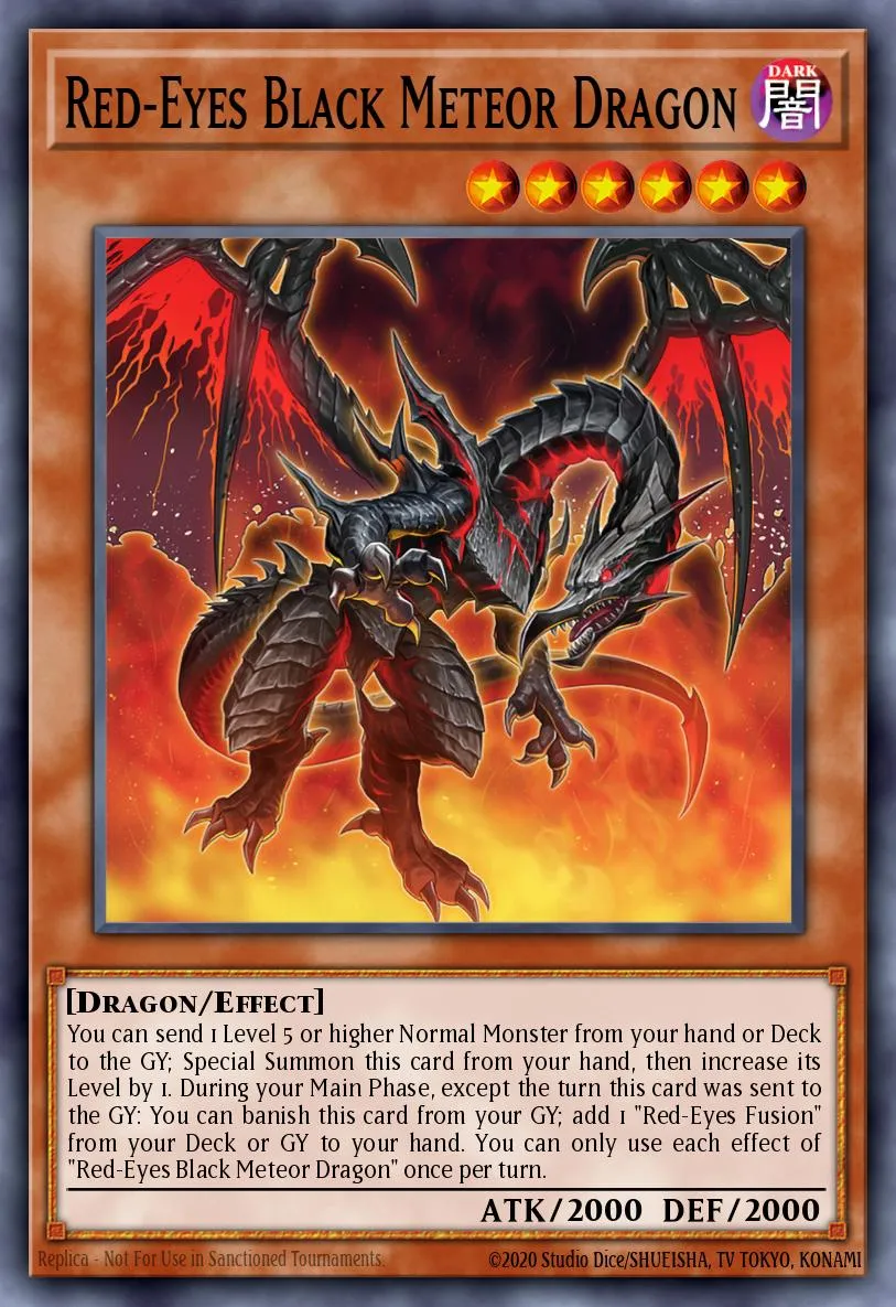 Red-Eyes Black Meteor Dragon · Duelist Nexus 27657173/99