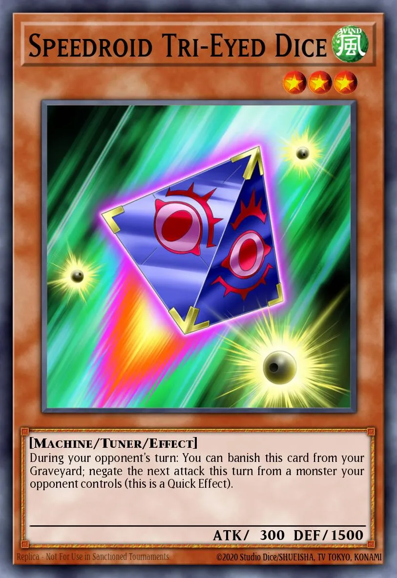 Speedroid Tri-Eyed Dice · High-Speed Riders 27660735/60