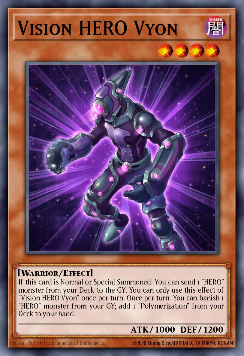 Vision HERO Vyon · Duelist Saga 27780618/100