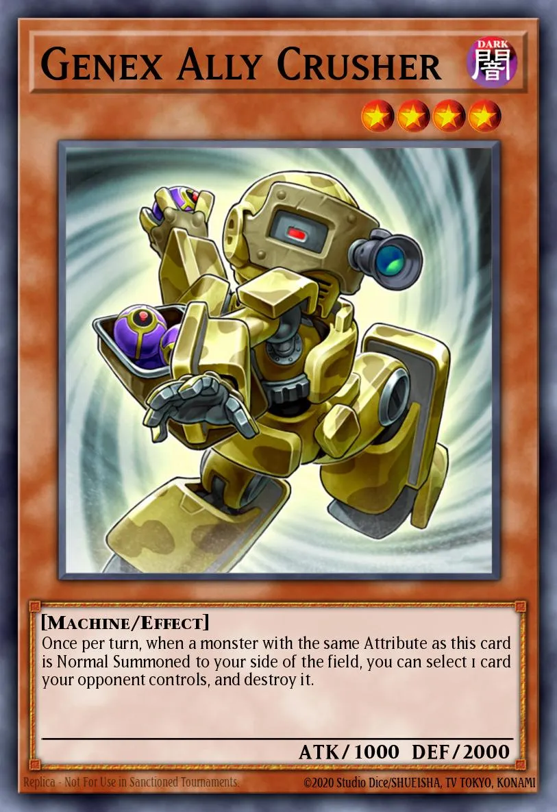 Genex Ally Crusher · Duel Terminal 4 27827903/100