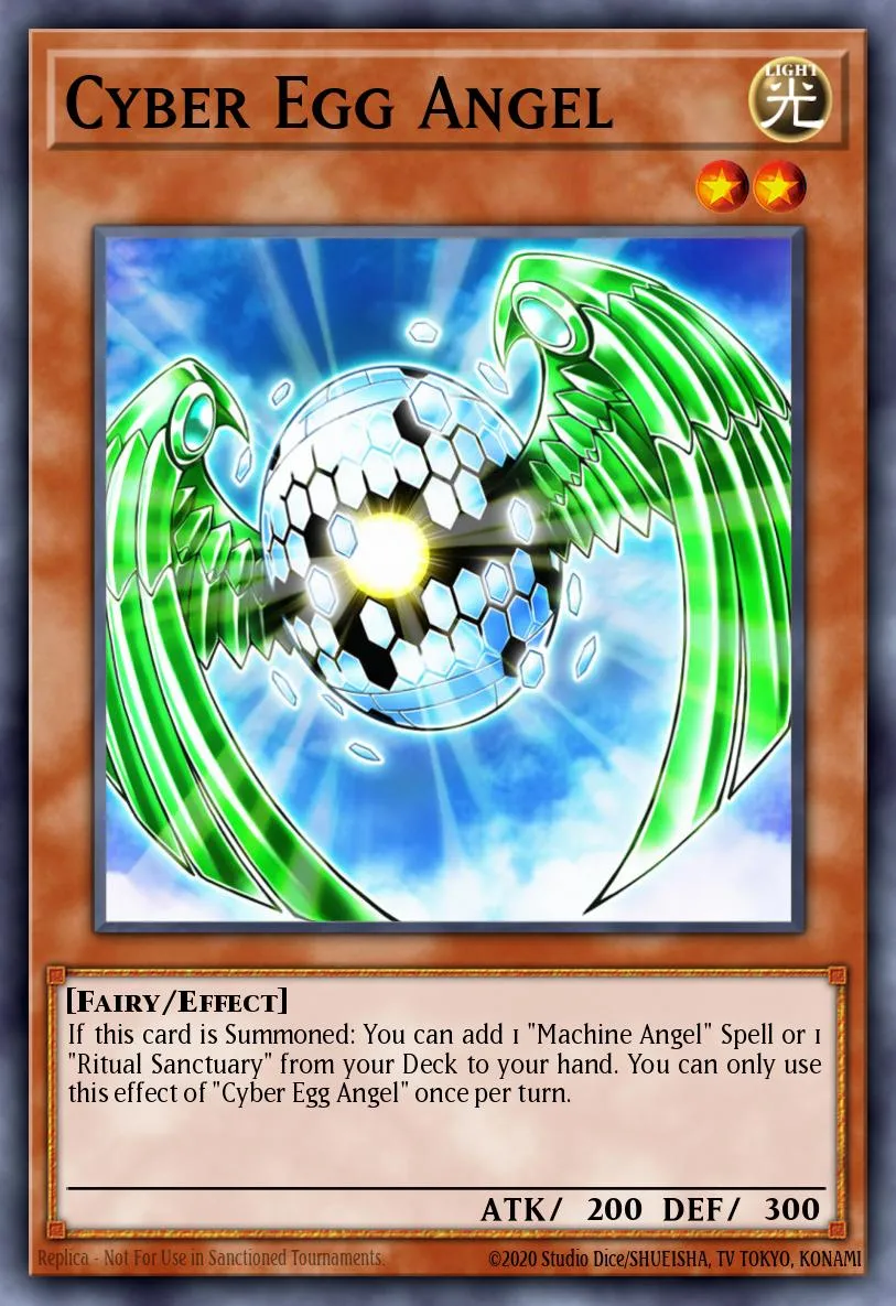 Cyber Egg Angel · Legendary Duelists: Sisters of the Rose 28053106/56