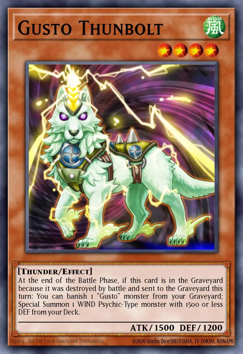 Gusto Thunbolt · Duel Terminal 5b 28066831/50