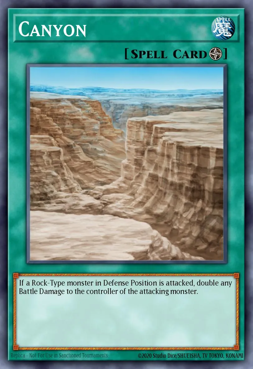 Canyon · Structure Deck: Invincible Fortress 28120197/32