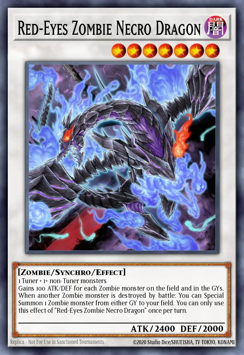 Red-Eyes Zombie Necro Dragon · Structure Deck: Zombie Horde 28240337/42