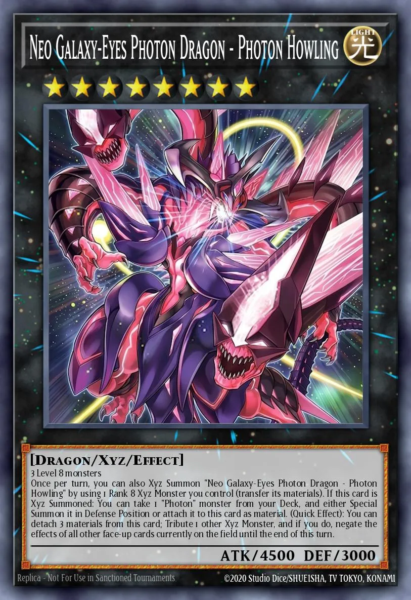 Neo Galaxy-Eyes Photon Dragon - Photon Howling · Yu-Gi-Oh (No Set) 28331069