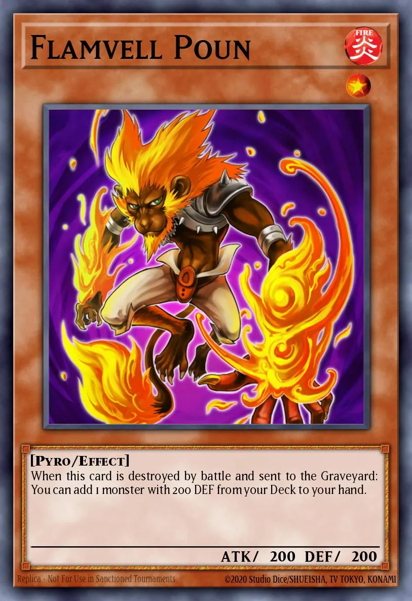 Flamvell Poun · Duel Terminal 1 28332833/100