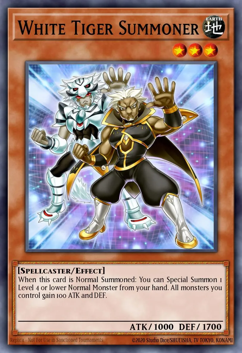 White Tiger Summoner · Super Starter: Space-Time Showdown 28348939/40