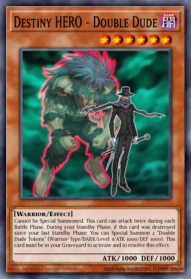 Destiny HERO - Double Dude · Power of the Duelist 28355718/60