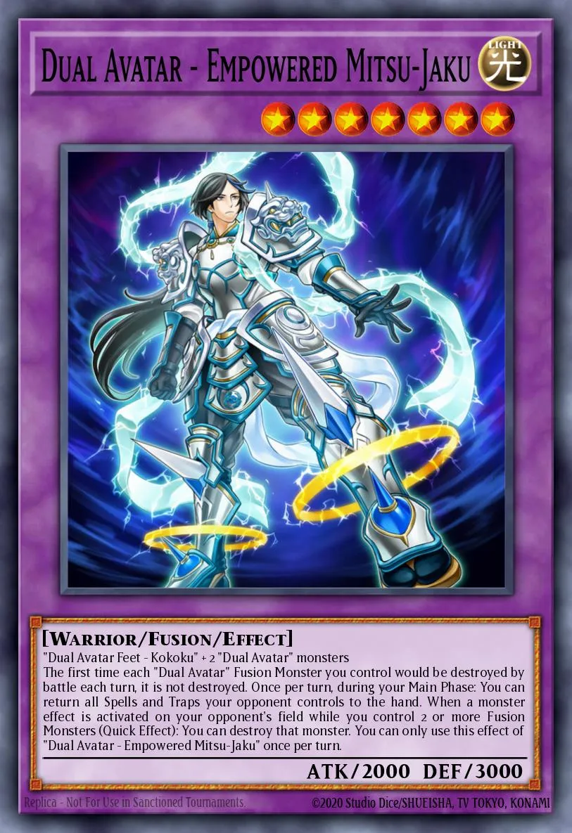 Dual Avatar - Empowered Mitsu-Jaku · Blazing Vortex Premiere! promotional card 284224/1