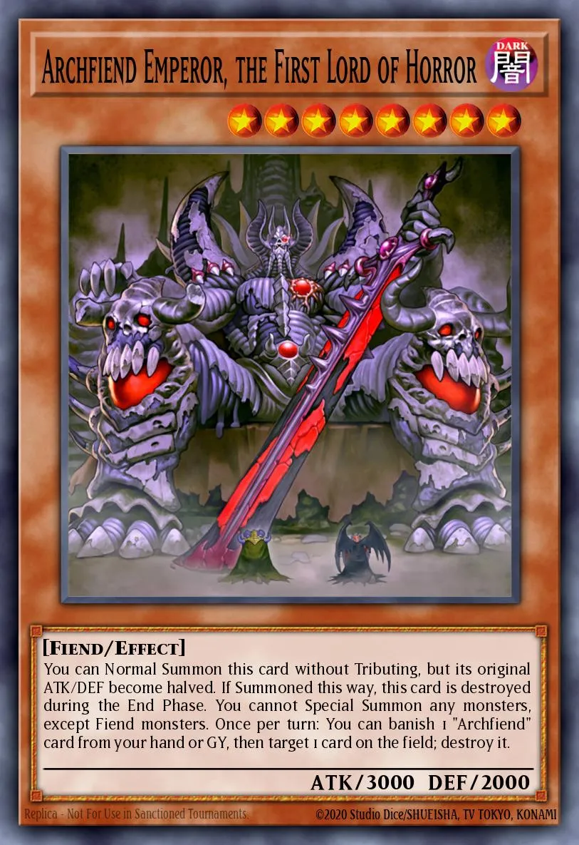 Archfiend Emperor, the First Lord of Horror · Judgment of the Light: Deluxe Edition 28423537/4