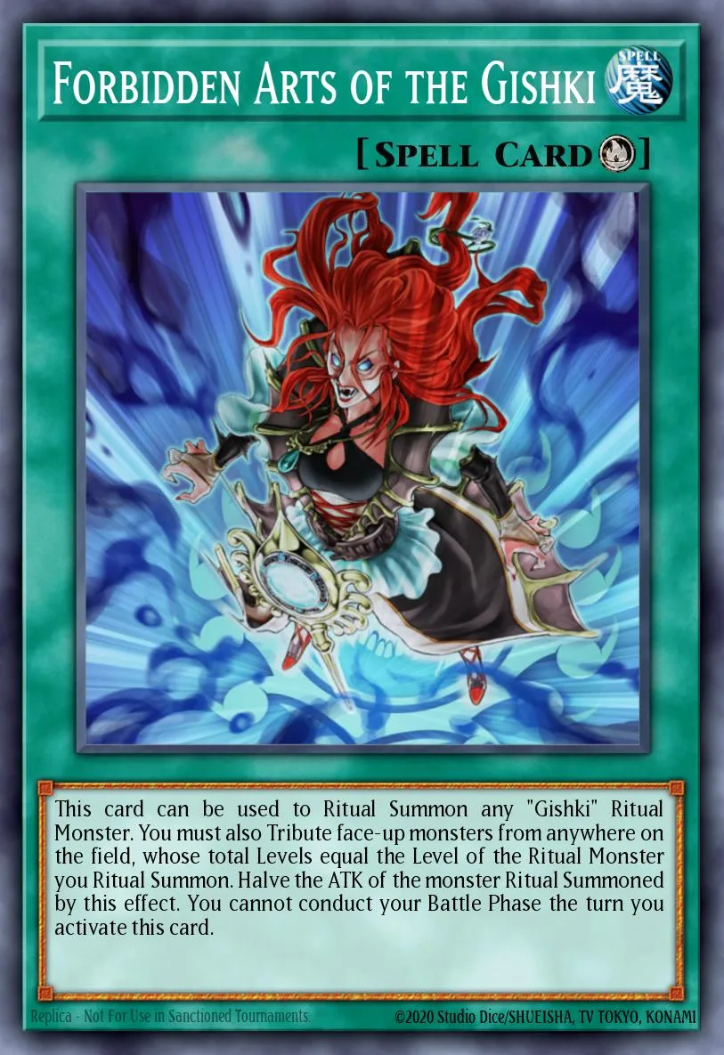 Forbidden Arts of the Gishki · Duel Terminal 6b 28429121/50