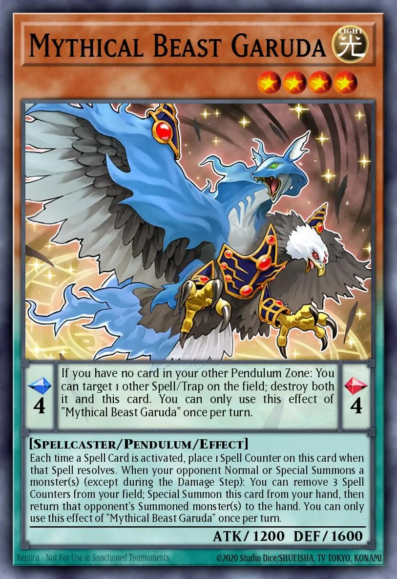 Mythical Beast Garuda · Extreme Force Special Edition 28570310/4