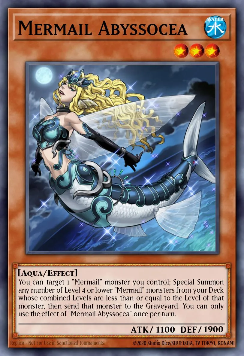 Mermail Abyssocea · Lord of the Tachyon Galaxy Sneak Peek Participation Card 28577986/1