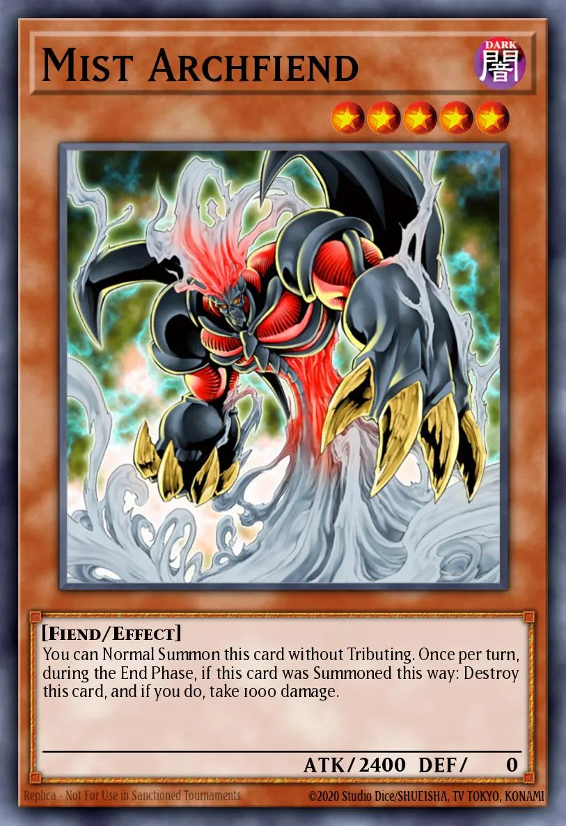 Mist Archfiend · Force of the Breaker: Special Edition 28601770/2