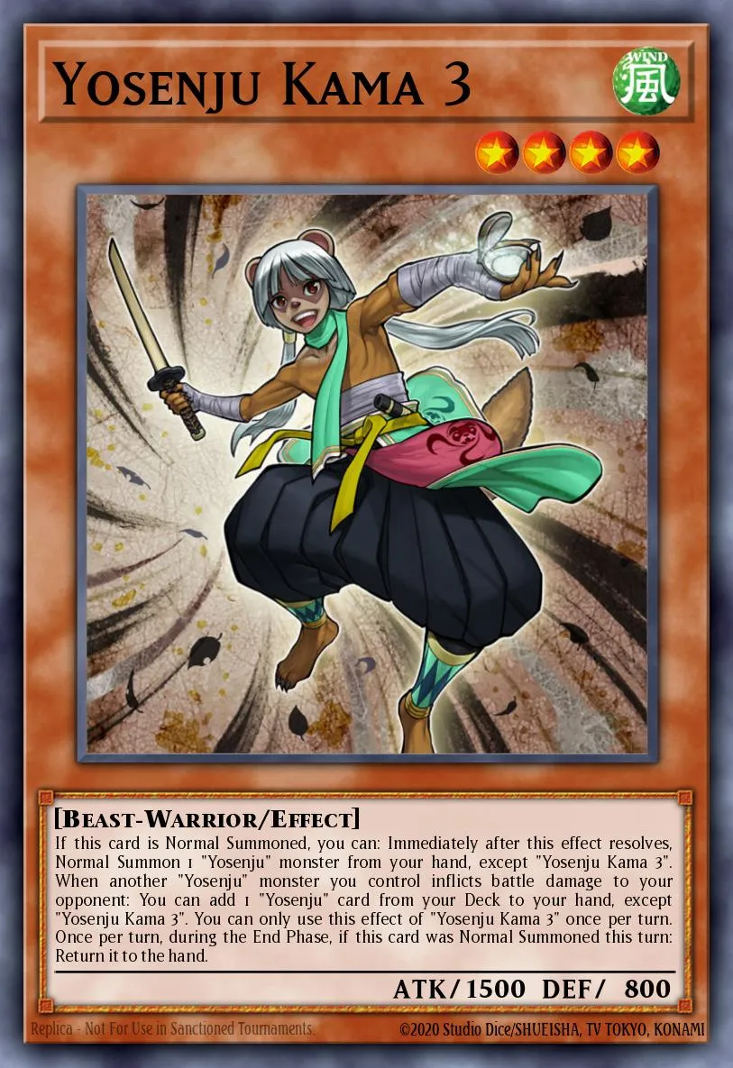 Yosenju Kama 3 · The Secret Forces 28630501/60
