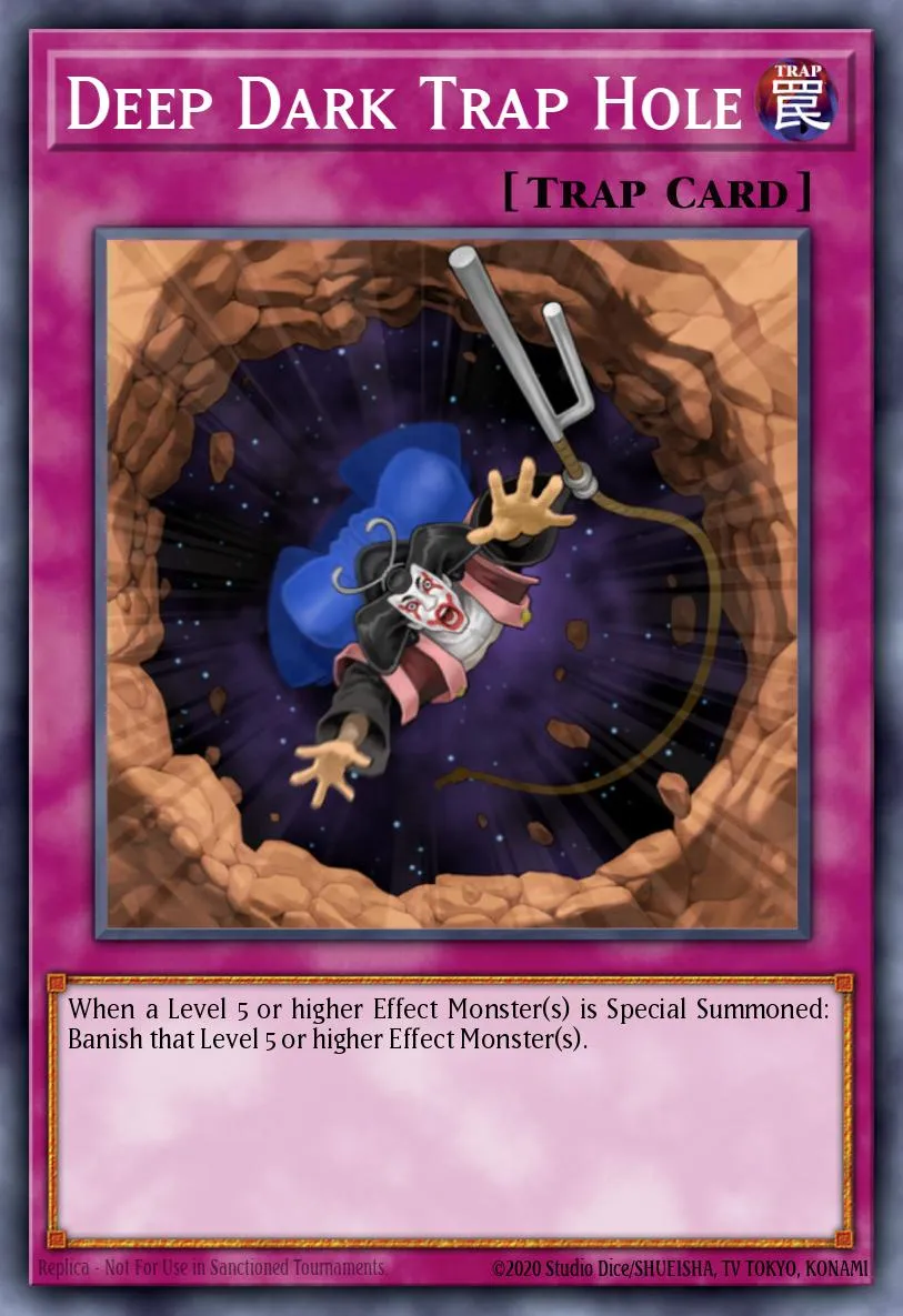 Deep Dark Trap Hole · Photon Shockwave Sneak Peek Participation Card 28654932/1